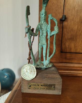 statuetta guerriero Civiltà Nuragica