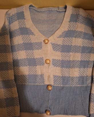 cardigan bottoni gioiello