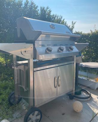 Barbecue a gas Cadac Patio Living inox