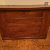 cassettiera con specchio 