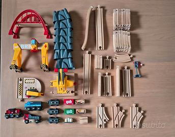 Brio Set Deluxe Ferrovia E Trasporto Merci