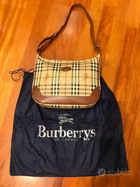 Borsa burberrys vintage con tracolla
