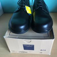 Scarpe antinfortunistiche nuove pelle 38