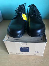 Scarpe antinfortunistiche nuove pelle 38