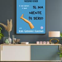 Poster TRE UOMINI E UNA GAMBA