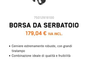 Borsa Serbatoio KTM POWERPARTS 