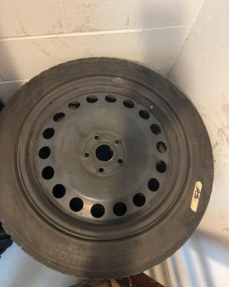 Cerchi ferro + Gomme termiche 215/55 r18