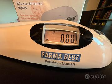 Bilancia elettronica digitale per bebe