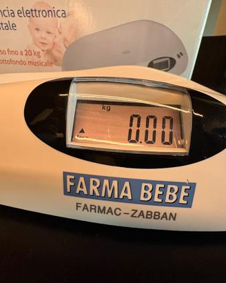 Bilancia elettronica digitale per bebe