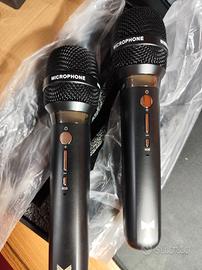Microfono M27 Mailangshi Wireless a Spillo Nero