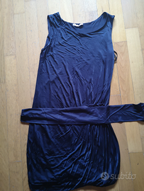 Pennyblack vestito viola raso tg44