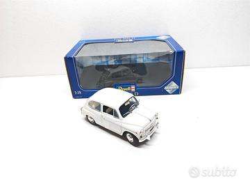 Fiat 600 D Bianco del 1963 Revell -1/18 Tanomodels