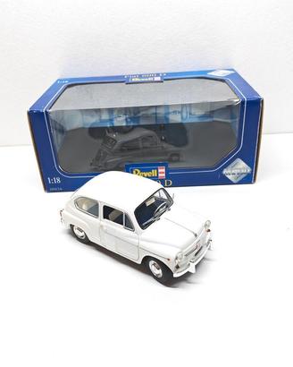 Fiat 600 D Bianco del 1963 Revell -1/18 Tanomodels