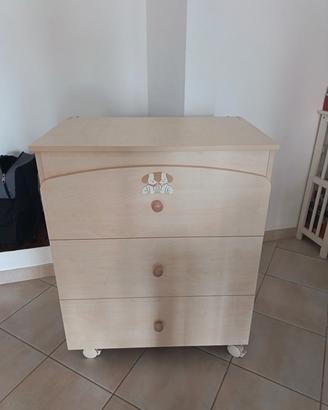 fasciatoio + lettino