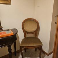 COPPIA DI SEDIE O POLTRONE ANTICHE