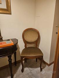 COPPIA DI SEDIE O POLTRONE ANTICHE