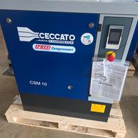 Compressore rotativo a vite ceccato csm 10 ak
