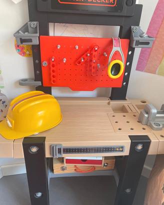 Tavolo da lavoro per bambini Smoby Black+Decker