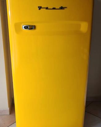 Frigo Fiat vintage colore giallo