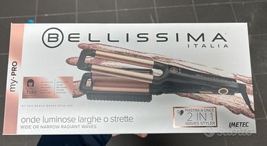 Piastra per capelli bellissim. Imetec