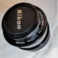 Nikon Nikkor QC 135 mm 1:2,8  e filtro