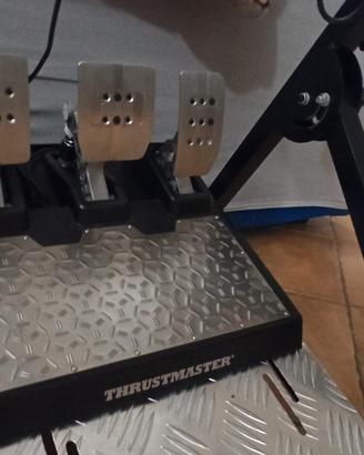 IN BLOCCO pedaliera con volante e supporto 