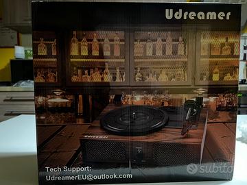 Giradischi Udreamer nuovo, modello UD001