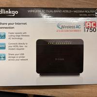 Modem router DLink AC 750