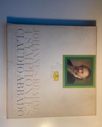 4 VINILI Brahms Abbado, Wiener Philharmoniker