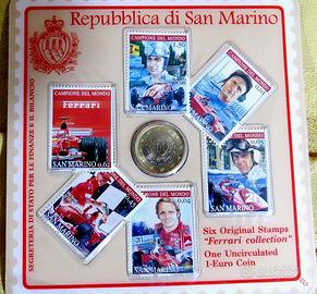 Francobolli,Ferrari collezioni
