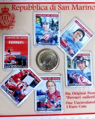 Francobolli,Ferrari collezioni