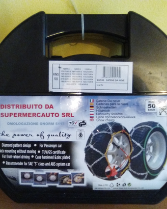 Catene neve auto