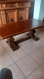 Tavolino legno massello