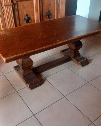 Tavolino legno massello