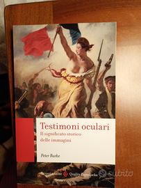 libro "Testimoni oculari" di P. Burke