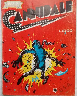CANNIBALE n.2 Nuova Serie Primo Carnera 1979