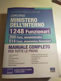 Manuale concorso ministero dell'interno