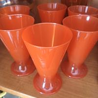 bicchieri arancioni