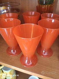 bicchieri arancioni