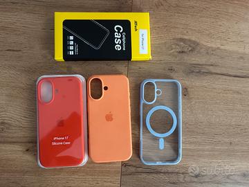 3-Cover + pellicola vetro iPhone 17
