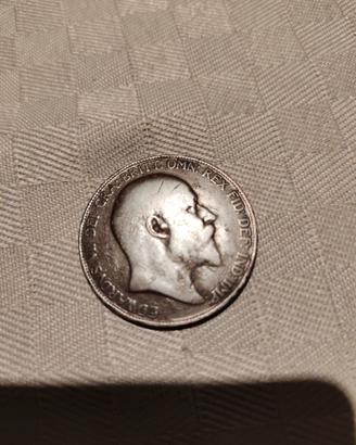 1907 One Penny Coin Edward VII
