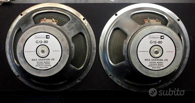 Celestion G12-80 Vintage speaker  - Cono Bass 444