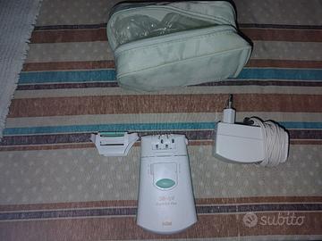 rasoio depilatore silk epil braun ben tenuto. 