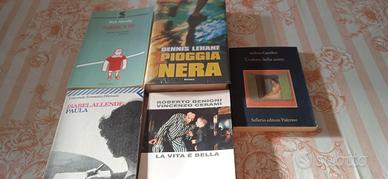 lotto di 5 libri 