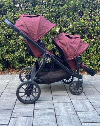 Passeggino gemellare baby jogger city select lux