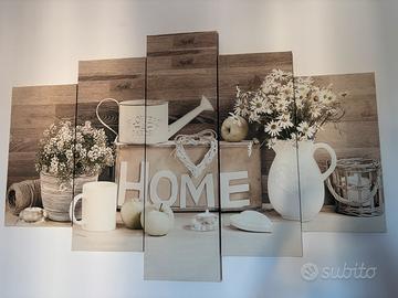 Quadro a pannelli “HOME”