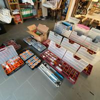 Materiale e carrello per elettricista automazione