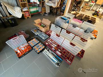 Materiale e carrello per elettricista automazione