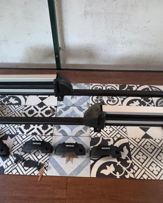 Barre portatutto portasci Norauto per Fiat 500L