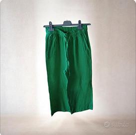 Pantalone verde smeraldo 